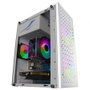 Mars Gaming MC Core Caja Minitorre MicroATX MCCORE Blanco Ventana Lateral Completa 3x3.5" 3x2.5" USB 3.0 USB 2.0 Audio